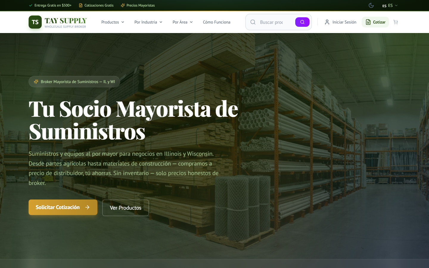 B2B Wholesale Supply Platform